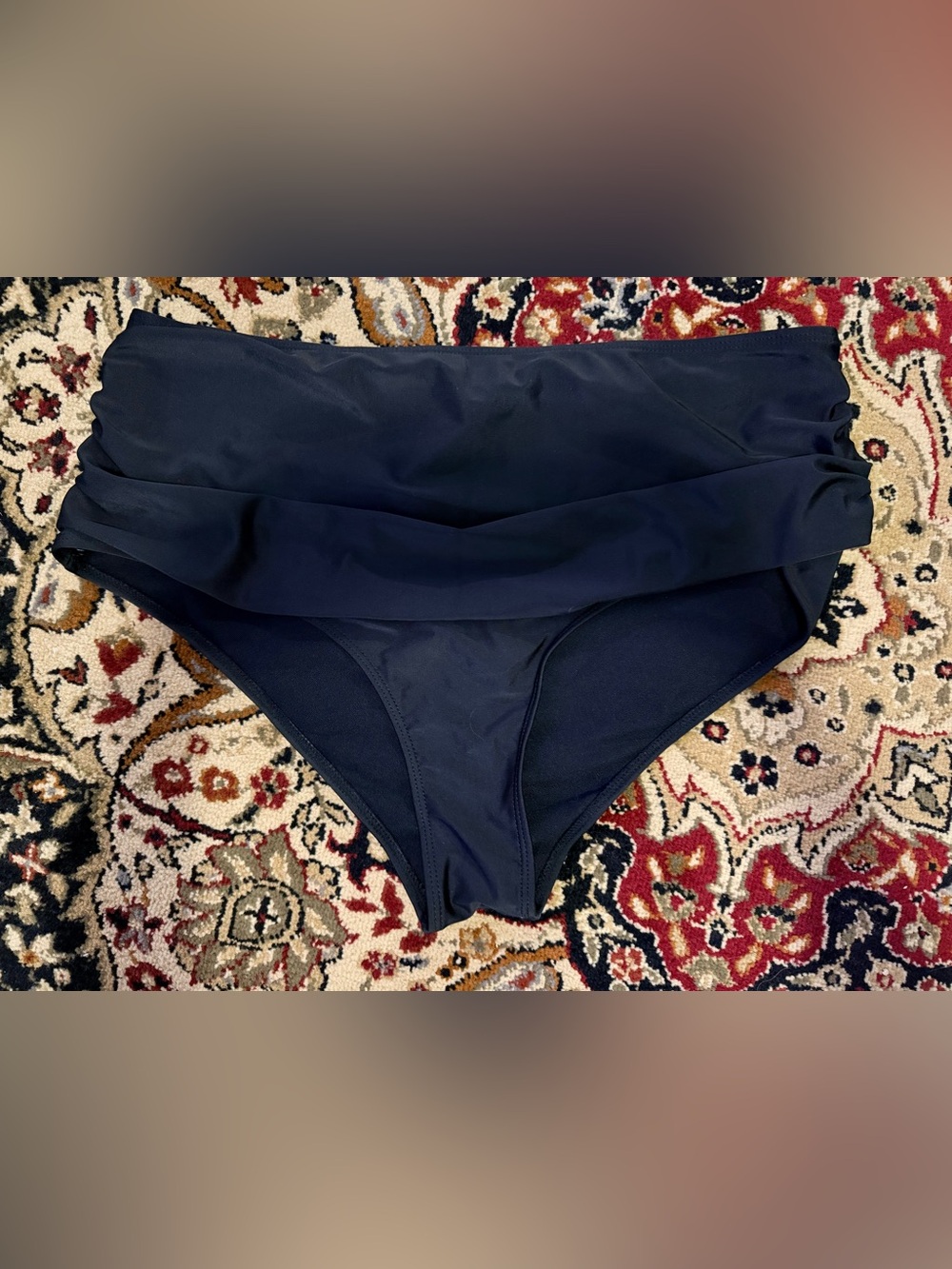 3XL SHEIN black High-Waist Bikini Bottoms